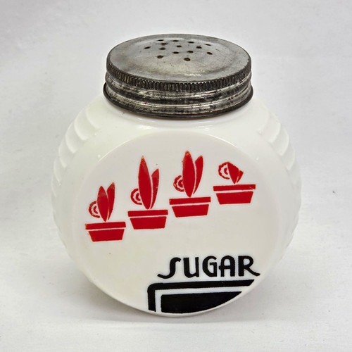 Vintage mckee white milk glass - white,